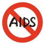 秋山孝が1992年に株式会社　オグラからの依頼により制作したシンボルマークエイズキャンペーン・キャラクター ストップ エイズ シンボルマーク