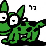 秋山孝が株式会社オグラからの依頼により制作したキャラクター仔犬のアンファン