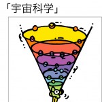 秋山孝が2010年に制作したイラスト「Space science 宇宙科学」