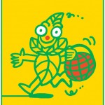 ポスターアーティスト秋山孝が2003年に新潟県からの依頼により制作したポスター「Green Consumer (緑の消費者)」