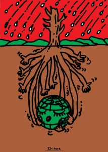 I'm Here (tree & earth) 