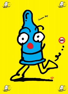 Aids Condom Boy
