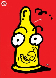Aids Condom Boy (baby)