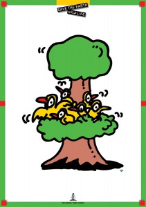 Save The Earth-Wild Life (bird)